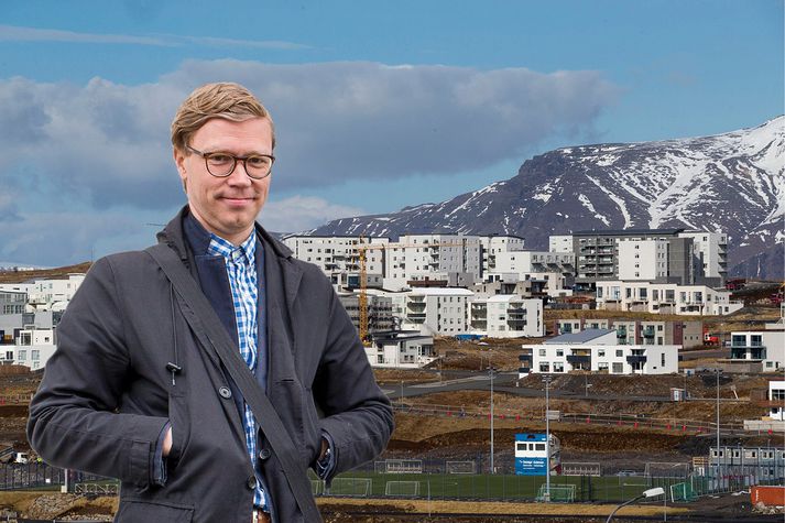 Úlfarsárdalur er eitt þeirra hverfa sem Sjálfstæðismenn vilja leggja ríkari áherslu á. Gísli bendir á að Reykvíkingar eru mótfalnir þeirri forgangsröðun.