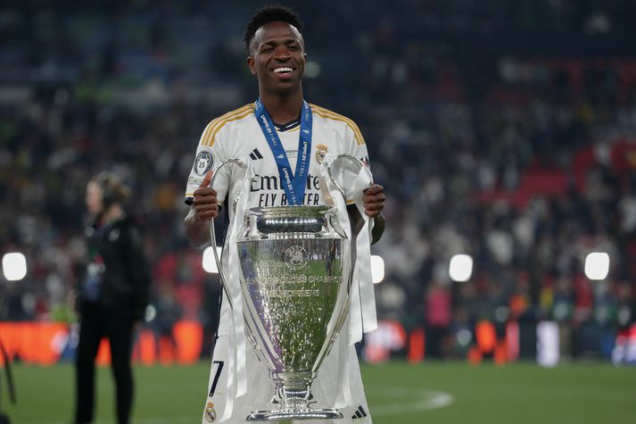 Vinicius Junior og félagar í Real Madríd eru ríkjandi Evrópumeistarar.