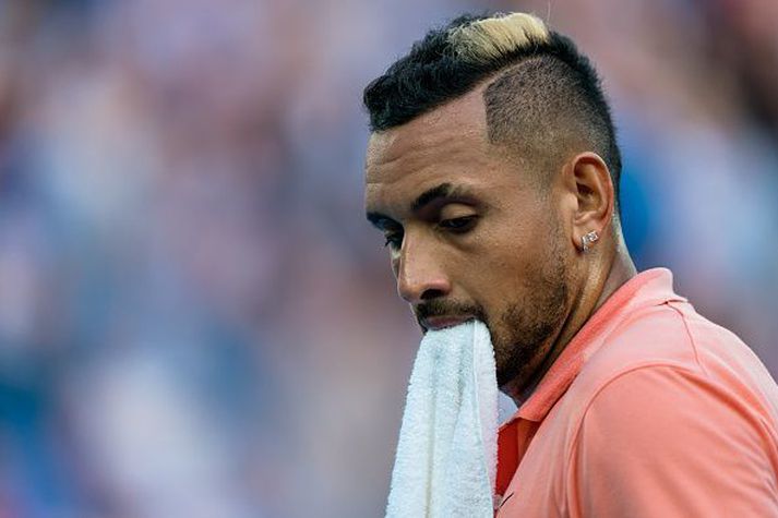 Nick Kyrgios er umdeildur innan tennis heimsins.