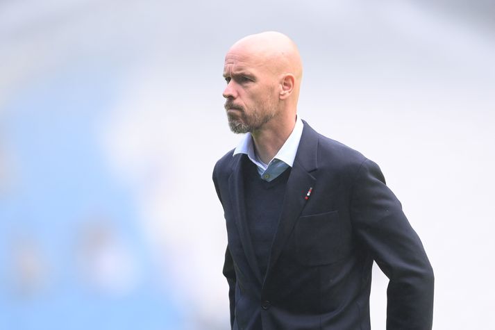 Erik ten Hag var eðlilega vonsvikinn eftir 6-3 tap United gegn nágrönnum sínum í Manchester City í dag.