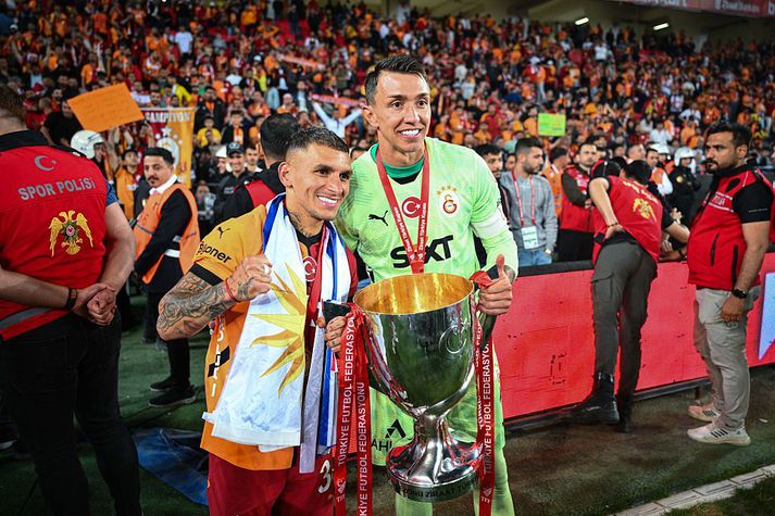 Fernando Muslera er að vinna titilinn í áttunda sinn með tyrkneska liðinu