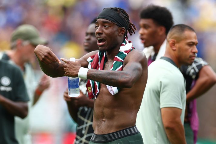 Noni Madueke mun ekki taka þátt í úrslitaleiknum á HM félagsliða þar sem Chelsea mætir Paris Saint Germain.
