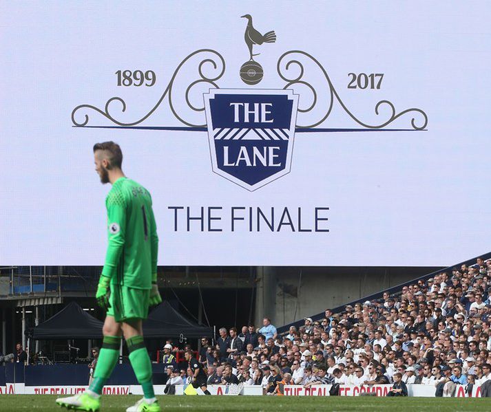 Lokaleikurinn? De Gea í markinu gegn Tottenham. Það var hugsanlega hans síðasti leikur fyrir Man. Utd.