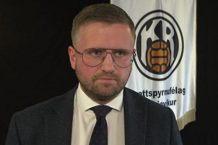 Páll Kristjánsson, formaður knattspyrnudeildar KR.