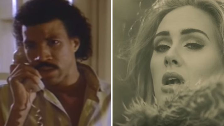 Richie og Adele hafa bæði gefið út lag sem heitir Hello.