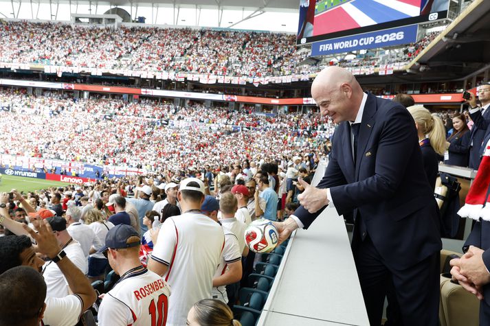 Gianni Infantino hefur verið forseti FIFA frá 2016.
