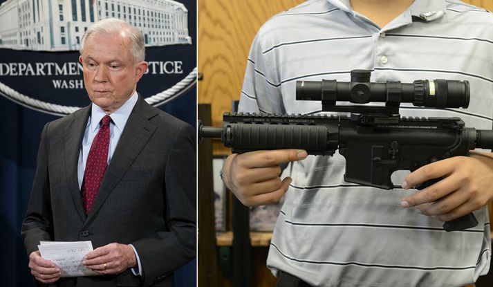 Jeff Sessions, dómsmálaráðherra Bandaríkjanna.