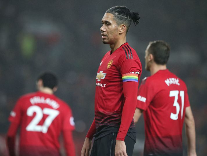 Chris Smalling, miðvörður Manchester United.