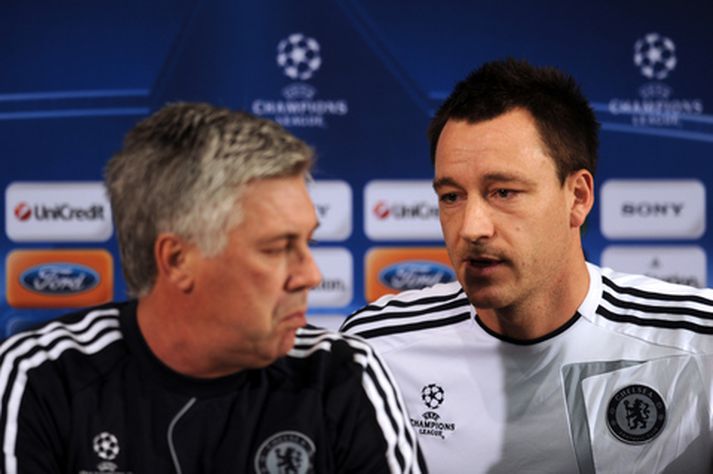 Carlo Ancelotti og John Terry.