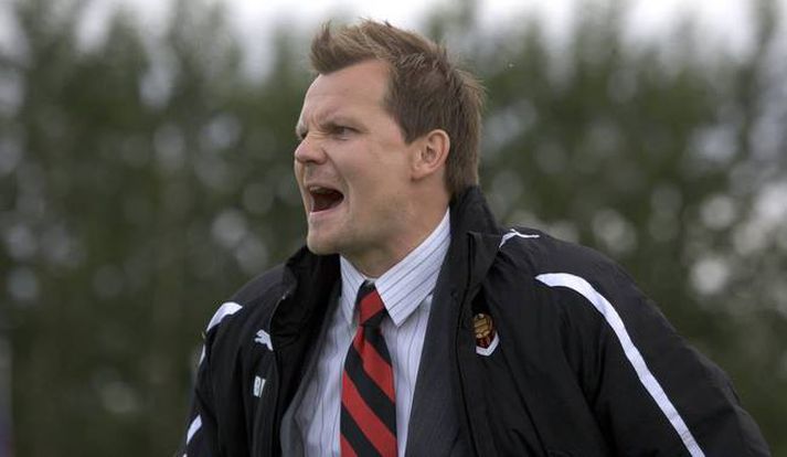 Bjarnólfur Lárusson þjálfari Víkinga.
