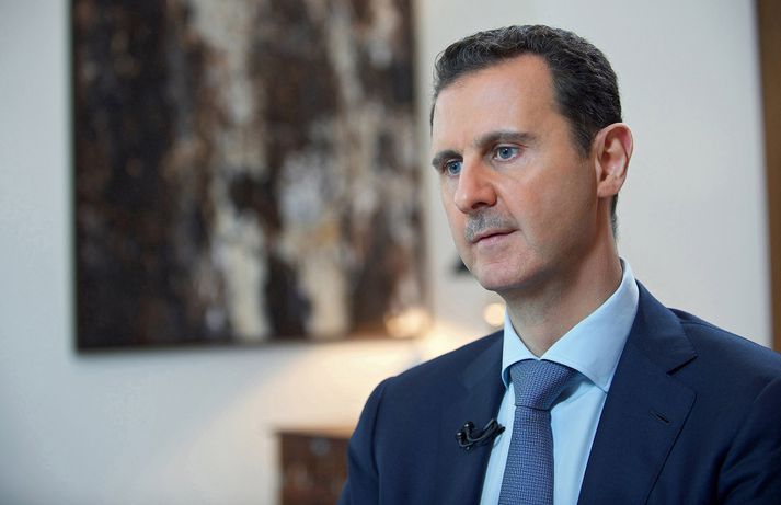 Assad Sýrlandsforseti.