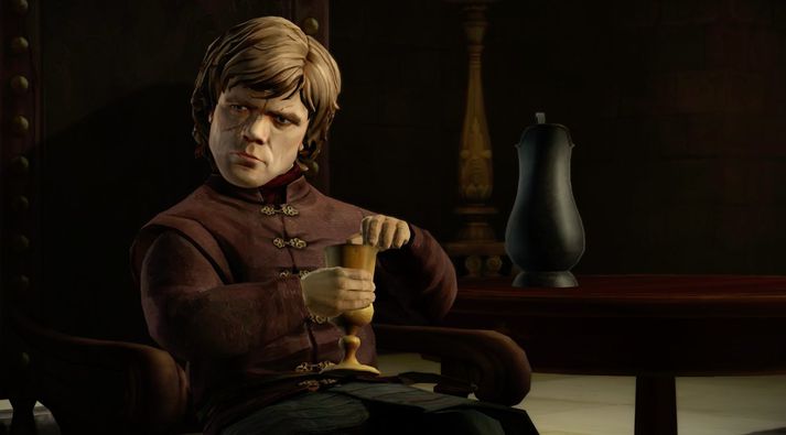 Tyrion Lannister fer mikinn í Game of Thrones.