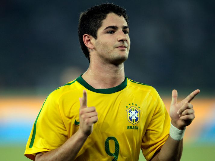 Alexandre Pato er búinn að skora í tveimur landsleikjum í röð.