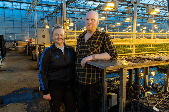 Garðyrkjustöðin Reykás er rekin af þeim Oddrúnu Ýr og Þorleifi Þorra.