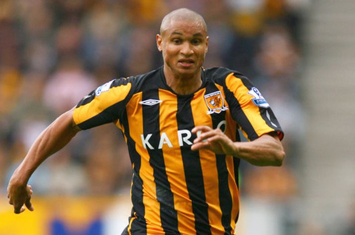 Daniel Cousin í leik með Hull City.