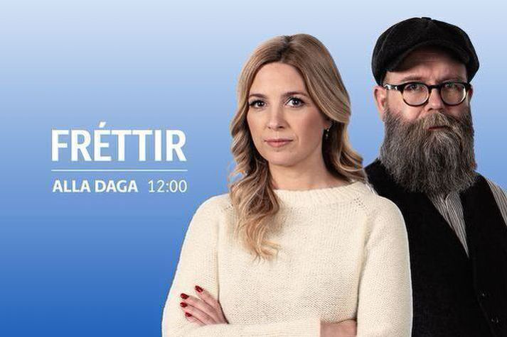 Hádegisfréttir hefjast á slaginu klukkan tólf.