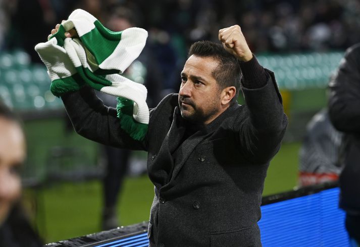 Fran Alonso var skallaður eftir leik Celtic og Rangers í skosku úrvalsdeildinni.