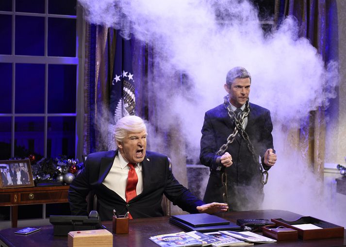 Alec Baldwin hefur farið á kostum í gervi Donald Trump.