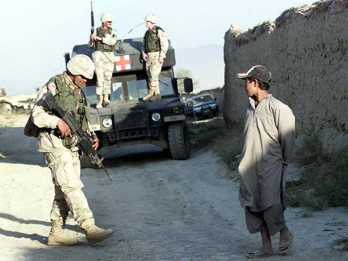 Frá Afganistan. Myndin tengist fréttinni ekki beint