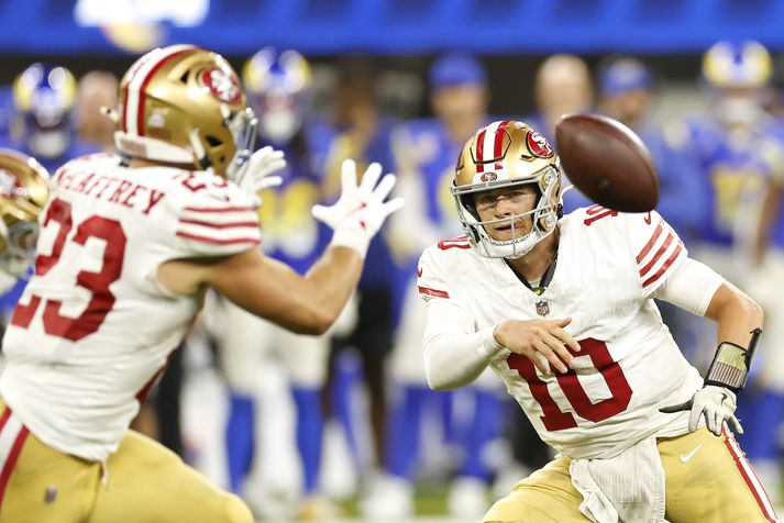 San Francisco 49ers verða í eldlínunni í dag.
