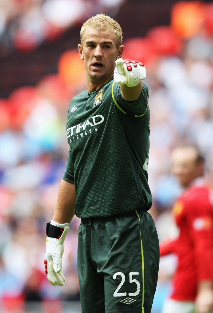 Joe Hart hefur leikið 11 landsleiki fyrir England.