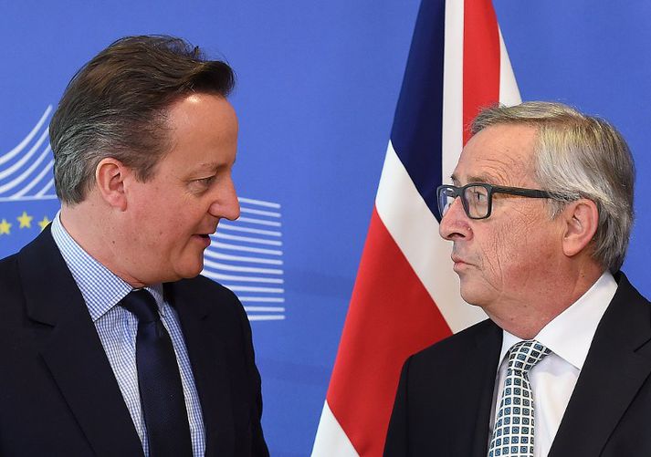 David Cameron, forsætisráðherra Bretlands, og Jean-Claude Juncker, forseti framkvæmdastjórnar ESB, hafa átt fundi í vikunni.