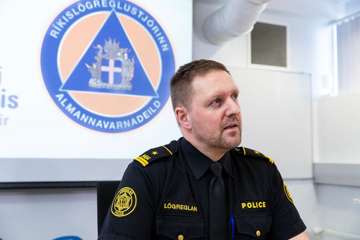 Rögnvaldur Ólafsson, aðstoðaryfirlögregluþjónn hjá almannavörnum.