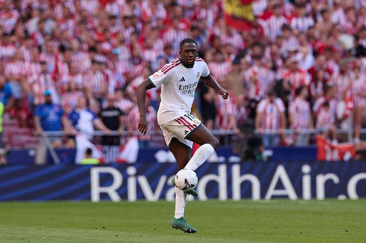 Ibrahima Konate í leik með Real Madrid 20.sept gegn A.Madrid. 