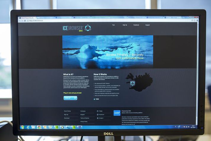 IceBrowser bendir einnig á aðra eiginleika hugbúnaðarins eins og dulkóðun gagna.