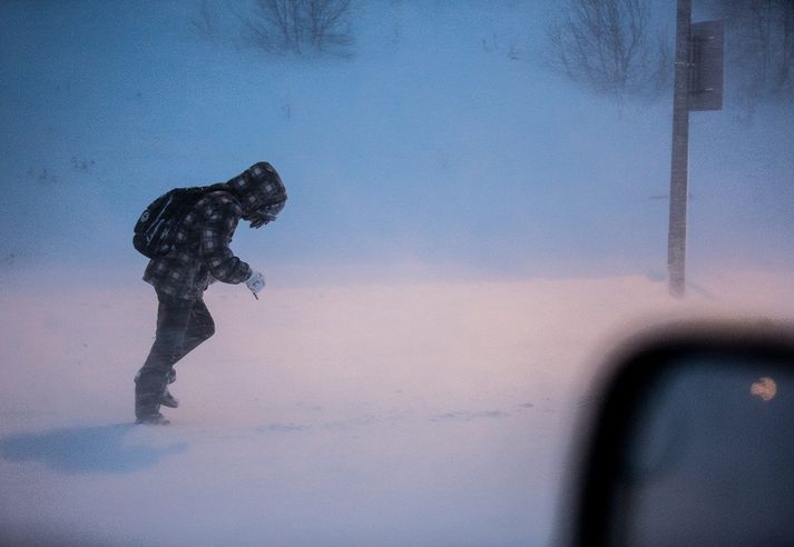 Hálka og ofankoma hefur verið ríkjandi víða um land. Myndin tengist efni fréttarinnar ekki beint.