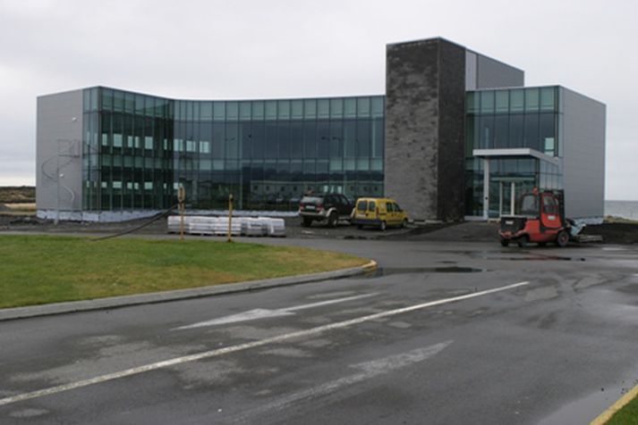 Skrifstofur Alcan í Straumsvík.