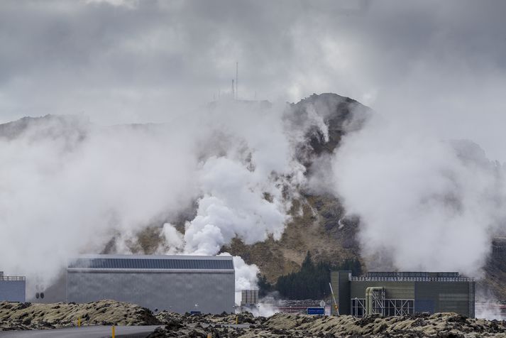 Jarðvarmavirkjunin að Svartsengi á Reykjanesi sem er í eigu HS Orku.