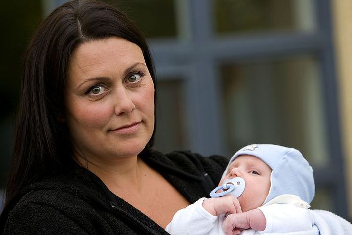 Rannsakaði fæðingarorlof Bryndís Jónsdóttir vann viðamikla rannsókn á fæðingarorlofi og er sjálf í slíku orlofi í dag.