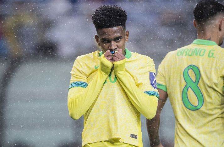 Estevao Willian skoraði tvívegis í Suður-Kóreu.