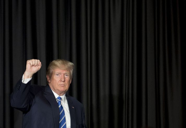 Donald Trump Bandaríkjaforseti.