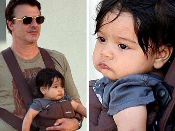 Chris Noth og Orion.