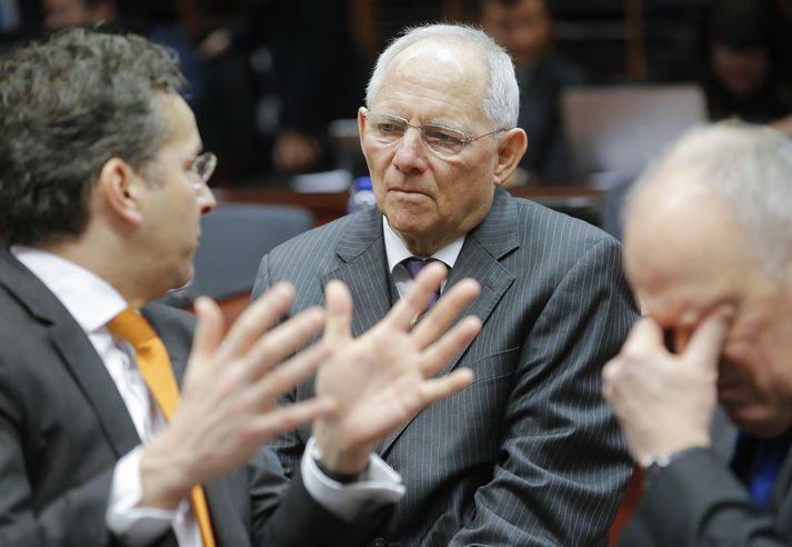 Wolfgang Schäuble, fjármálaráðherra Þýskalands.