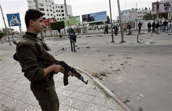 Eldfimt ástand er nú á Gaza.