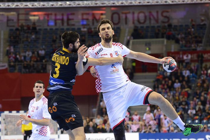 Kopljar í leik með Króatíu á síðasta EM.