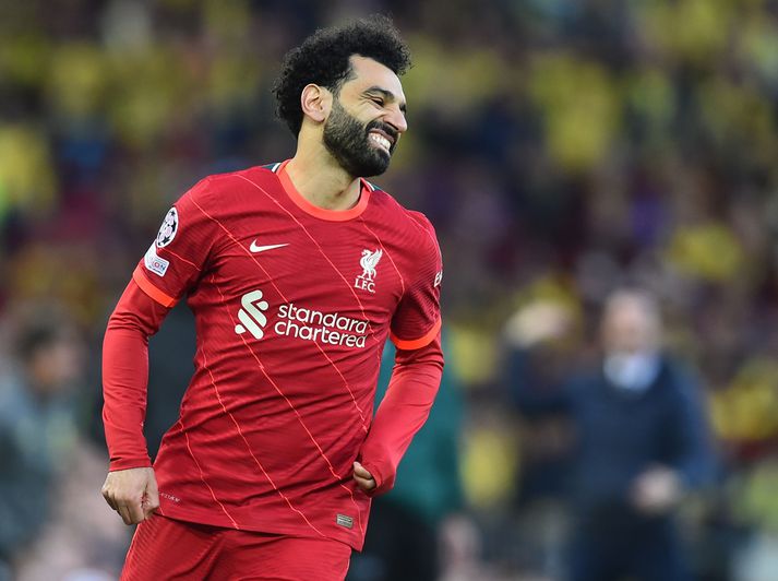 Mo Salah verður áfram í Liverpool-borg.