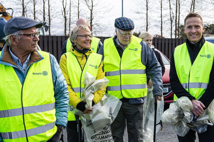 Björn Skúlason forsetamaki setur stóra plokkdaginn formlega.
