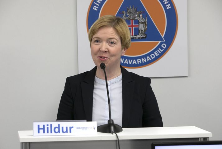 Hildur Ingvarsdóttir er skólameistari Tækniskólans.