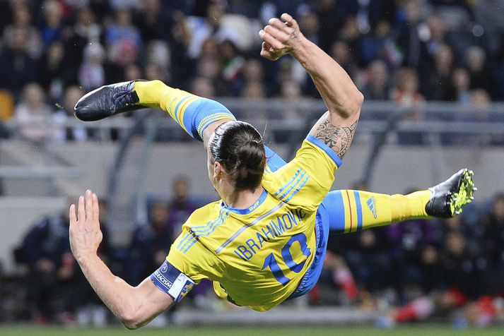 Zlatan skorar.