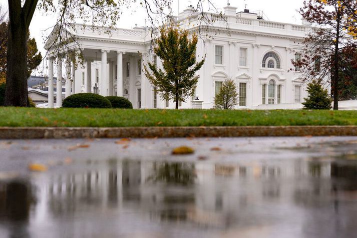 Trump forseti hefur þagað þunnu hljóði um mikinn vöxt í kórónuveirufaraldrinum undanfarna daga. Þess í stað tístir hann af miklum móð um að kosningasigur hafi verið hafður af honum og bölsótast út í Fox-sjónvarpsstöðina.