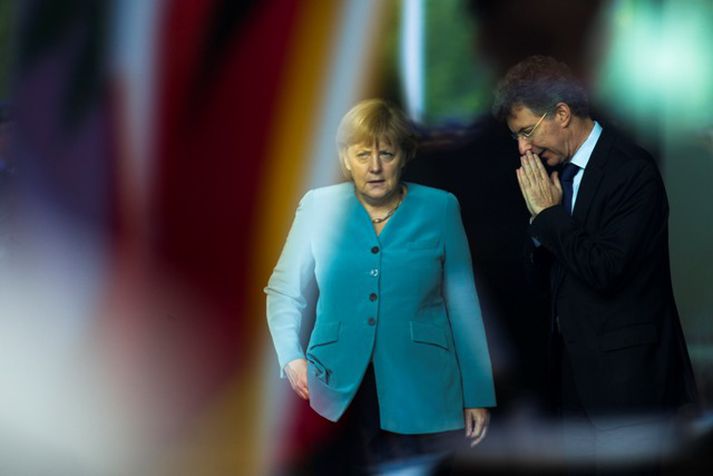 Angela Merkel, Þýskalandskanslari.
