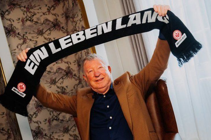 Sir Alex Ferguson tengist Frankfurt á marga vegu.