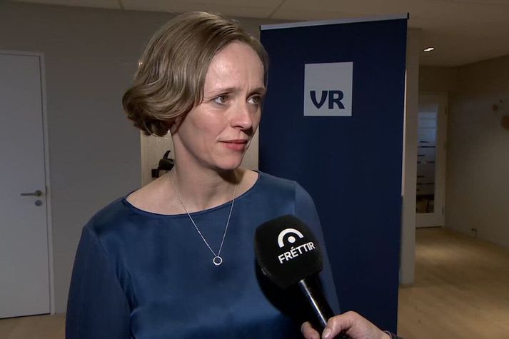 Halla Gunnarsdóttir, formaður VR, var í viðtali í síðasta kvöldfréttatíma Sýnar.