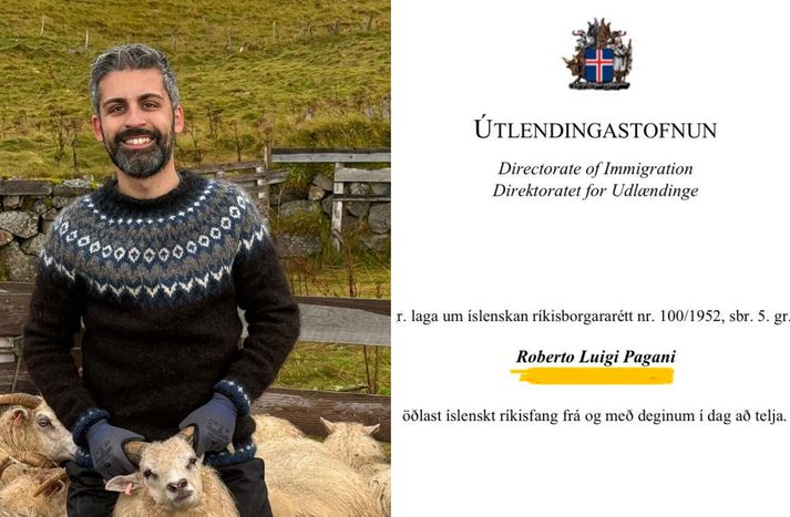 Roberto er orðinn Íslendingur.