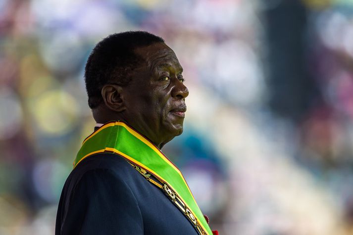 Emmerson Mnangagwa, forseti Simbabve.