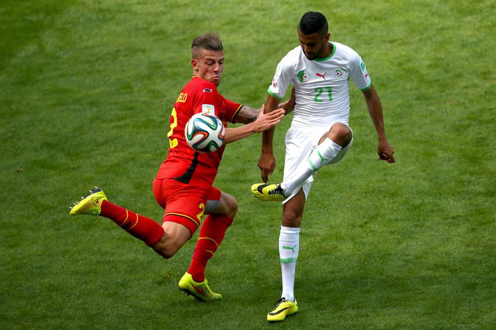 Riyad Mahrez er frægasti fótboltamaður Alsír í dag.